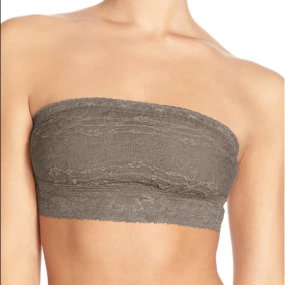 Set of 2 Intimately FP Lace Bandeau Bralettes